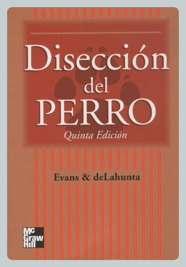 Producto - Evans - De Lahunta: Disección del Perro, 5ta
