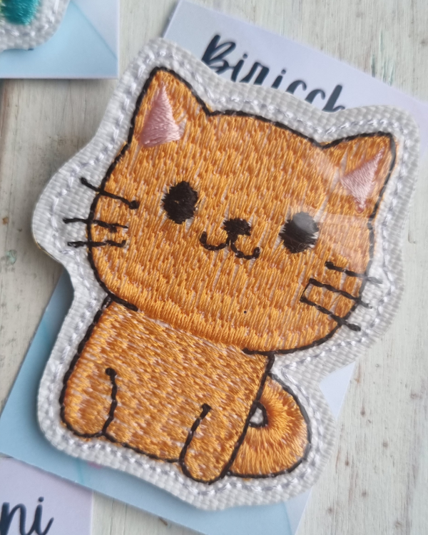 Producto - Pines Personalizados - "Gatito Naranja"