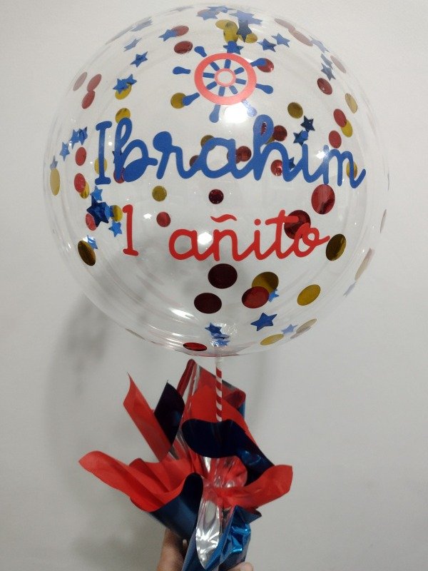 Producto - Centro de mesa mini burbuja marinero