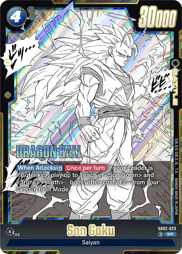 Producto - SB02-023 - Son Goku - SR