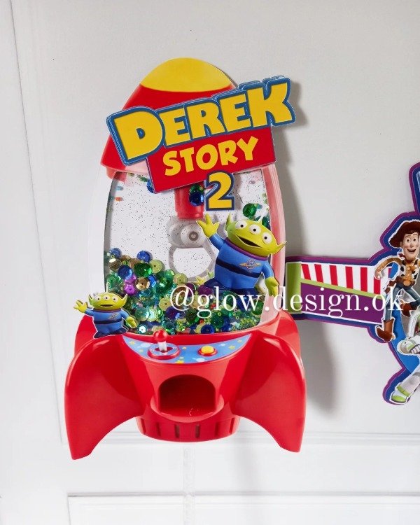 Producto - Topper 3D shaker nave - Toy story