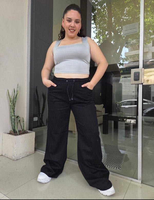 Producto - Palazo rigido negro especial