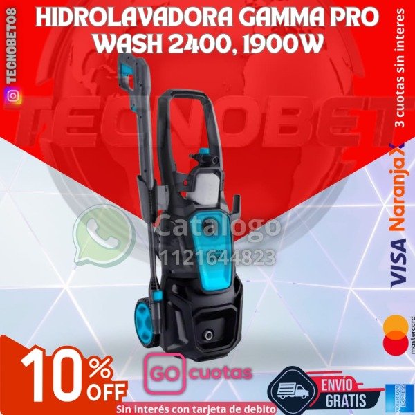 Producto - HIDROLAVADORA GAMMA MASTER WASH 2400, 1900W