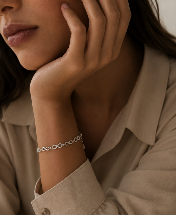 Producto - Pulsera con Eslabones de Infinitos - 1