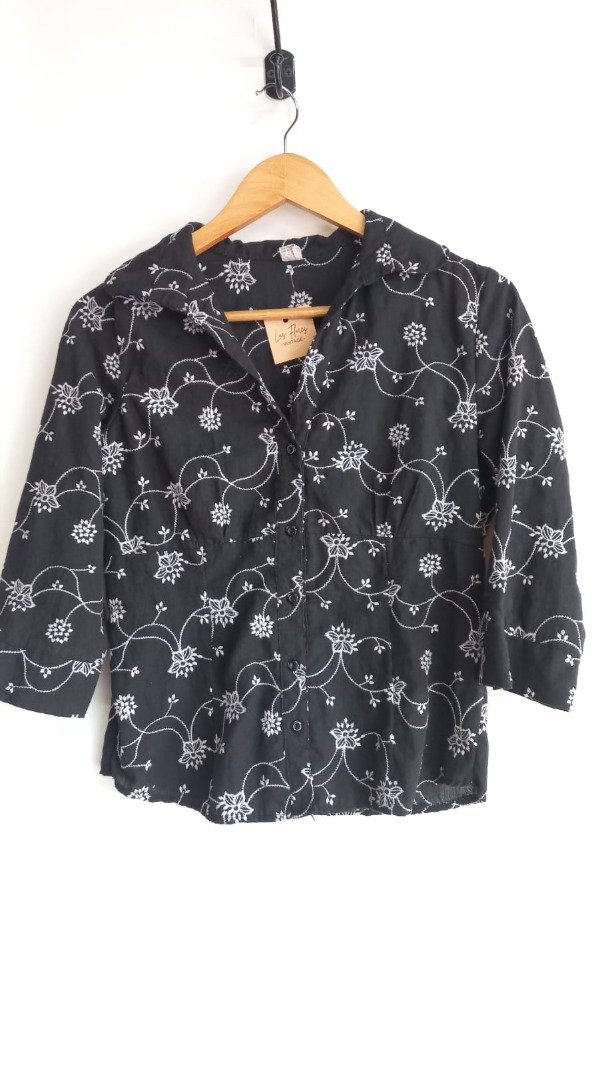 Producto - CAMISA BRODERI NEGRO