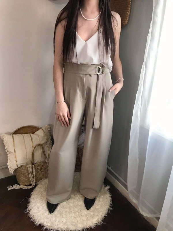 Pantalón sastrero Kairos gris