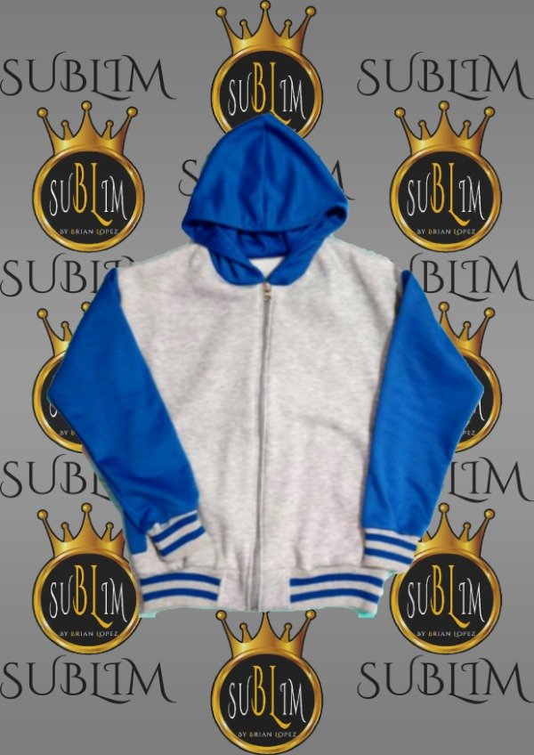 Producto - CAMPERA UNIVERSITARIA PARA SUBLIMAR DE NIÑOS