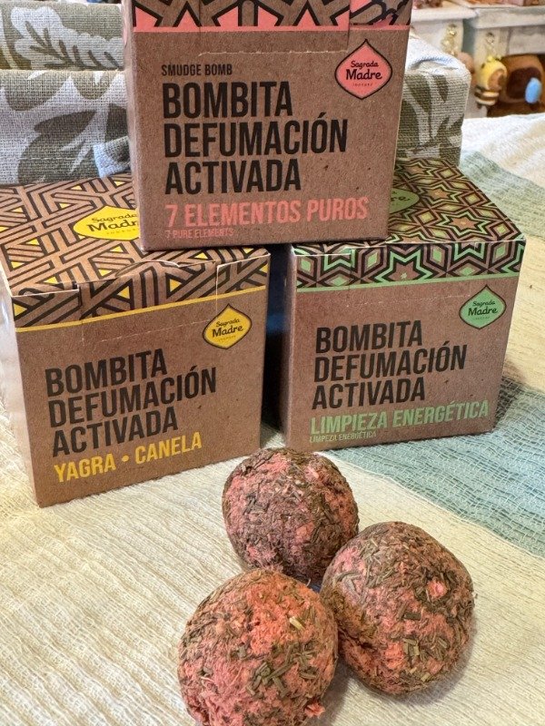 Producto - Bombas Defumacion Sagrada Madre caja- varios aromas- cada uno (Efectivo: 1.600)