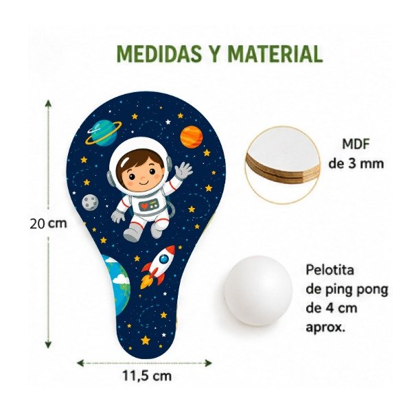 Producto - MINI PALETITAS PING PONG REGALITO - 1
