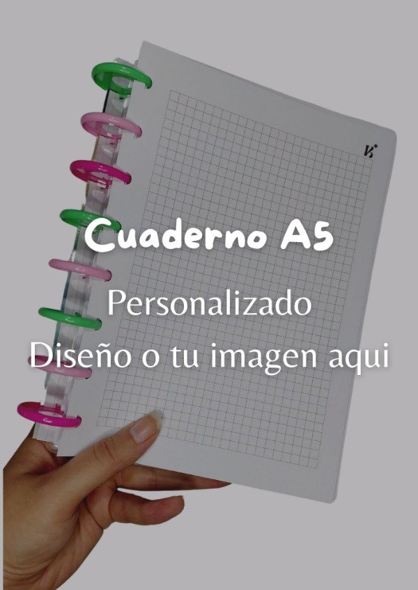 Producto - Cuaderno - Personalizado ( A5 )