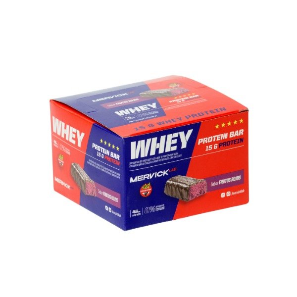 Producto - Barrita de Proteina Frutos Rojos Mervick