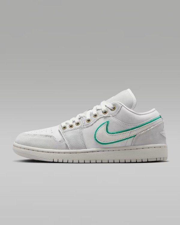 Producto - Air Jordan 1 Low SE Blanco y Verde