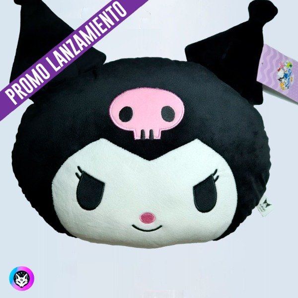 Producto - Almohadon "KUROMI" Sanrio - Licencia oficial