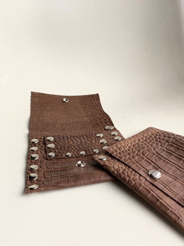 Producto - Tabaquera croco marrón - 3