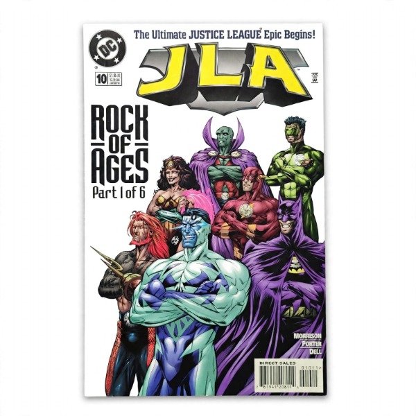 Producto - JLA #10 Rock of Ages 1 of 6 - Morrison Porter - Original USA Inglés - DC