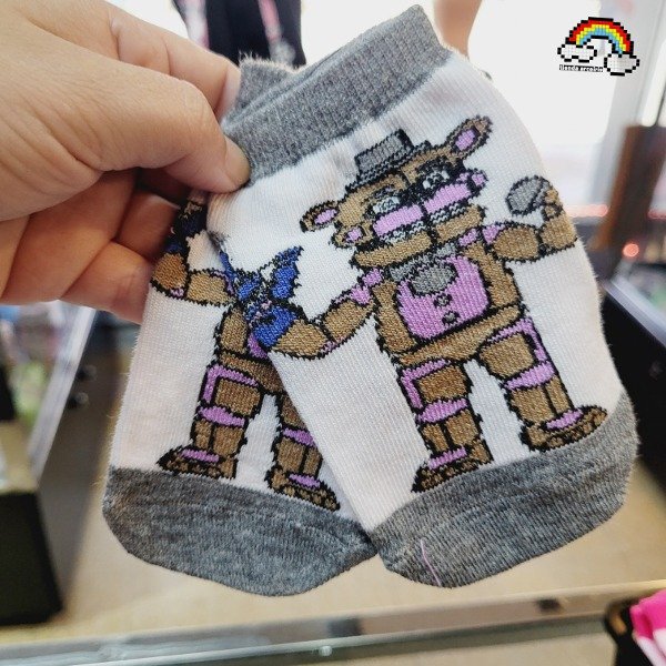 Soquete infantil Five nights at Freddys FNAF menos de 30