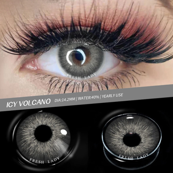 Producto - Pupilentes Icy volcano FRESHLADY