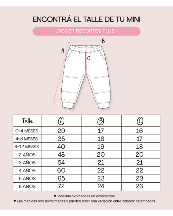 Producto - PANTALON JOGGER PLUSH CON RECORTES - 4
