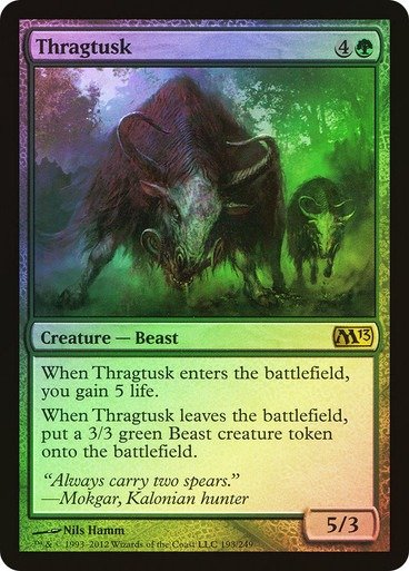 Producto - Thragtusk (Foil) (Japanese)