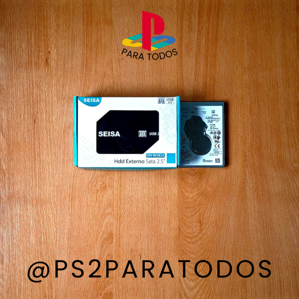 Producto - PS2 - Disco Rígido 480GB + Case USB + 400 Juegos