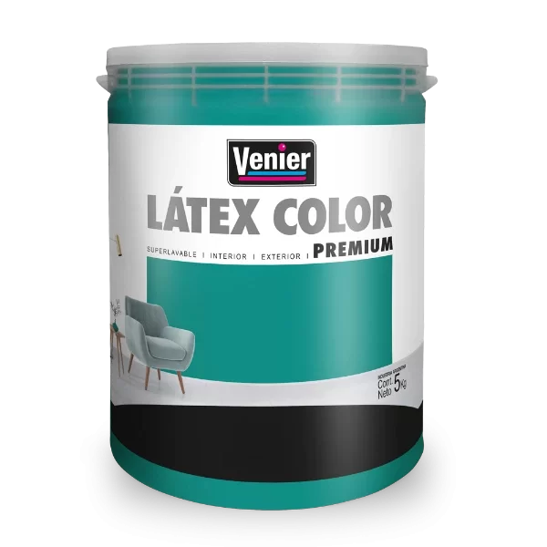 Producto - Latex Color Mate Interior Exterior x 1 lts Turquesa Liberador