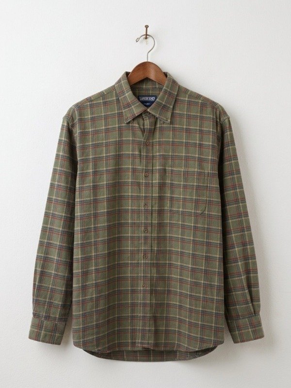 Producto - Camisa Lands End Cuadros