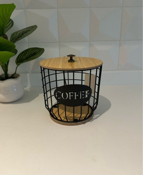 Producto - Porta cápsulas redondo Coffe