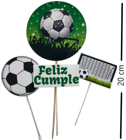 Producto - Adorno Set Fútbol