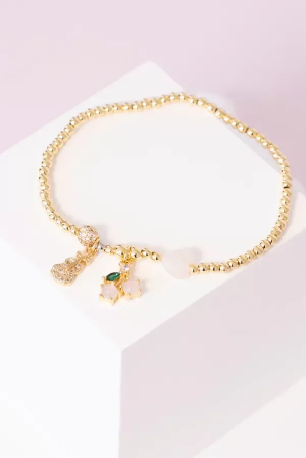 Producto - Pulsera multidijes dorada
