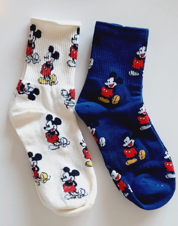 Producto - Media mickey blanca
