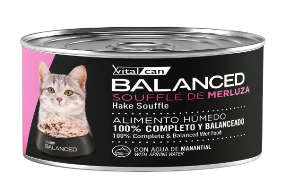 Producto - LATA VITAL CAT BALANCED CACHORRO MERLUZA X 85GR