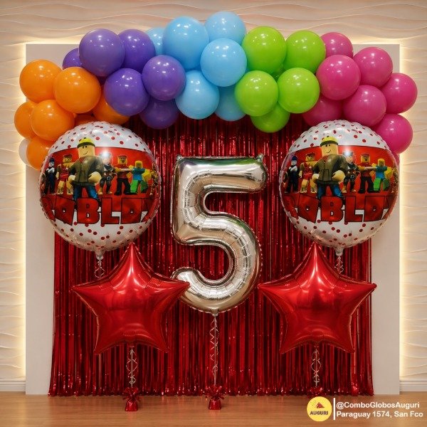 Producto - COMBO GLOBOS ROBLOX 01715