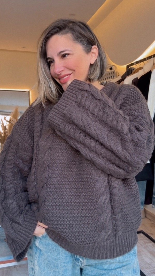 Producto - Sweater home  choco