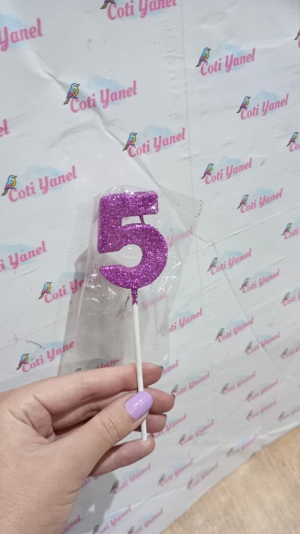 Producto - Velas de numeros - 9