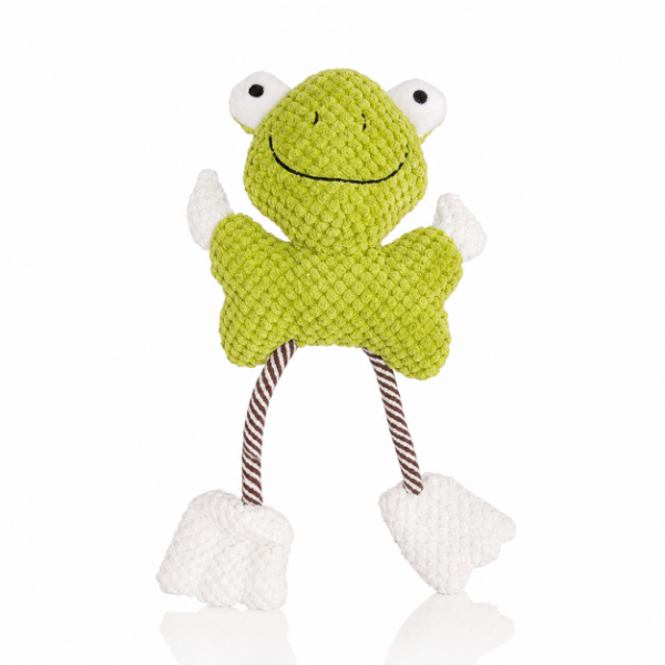 Producto - JUGUETE PLUSH  Rana Grande con Patas Soga 25579