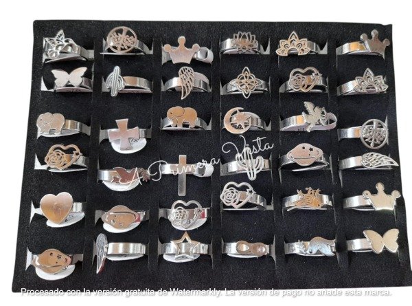 Producto - Anillo formas c/u