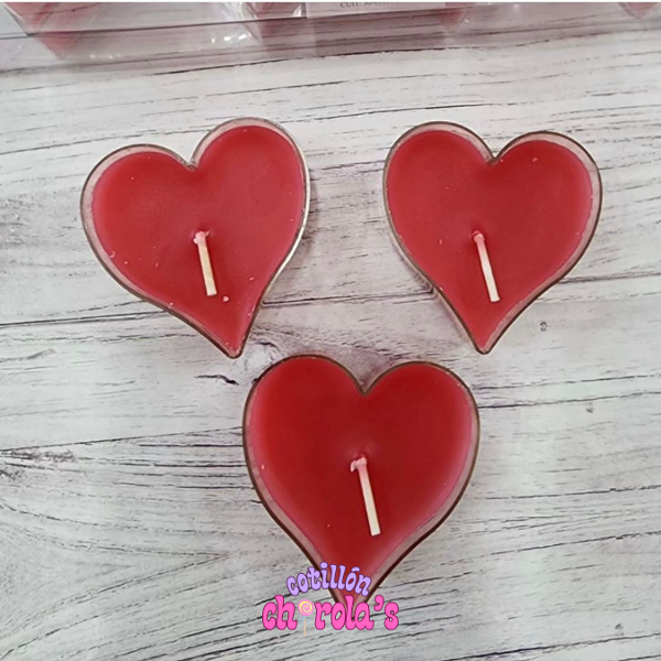 Producto - VELAS NOCHE - FORMA CORAZON