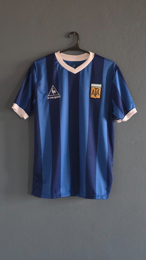 Producto - CAMISETA RETRO ARGENTINA SUPLENTE 1986