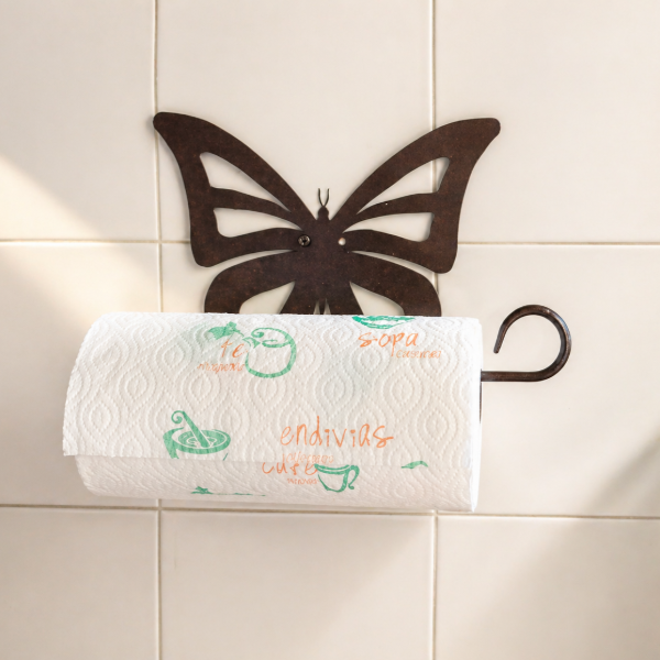 Producto - Porta Rollo Mariposa Calada