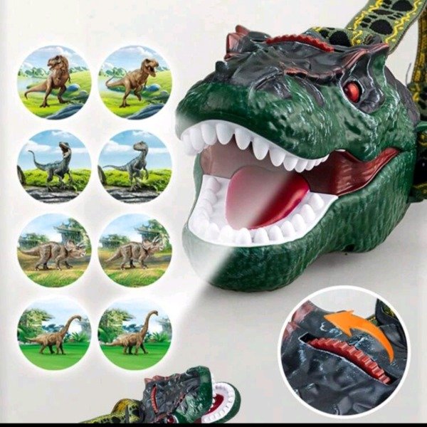 Producto - Linterna LED de Dinosaurio con sonido y proyección Tyrannosaurus Rex