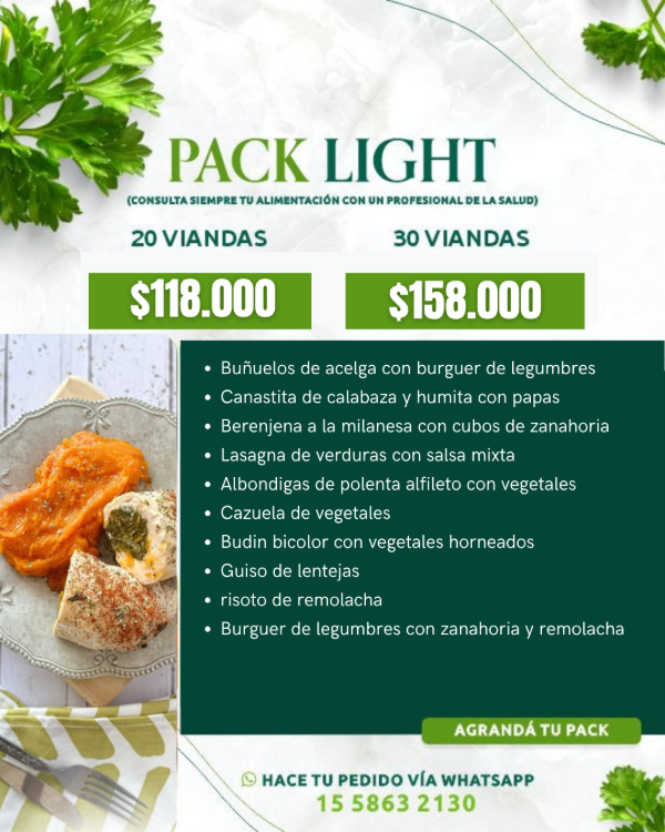 Producto - Pack Light x 20