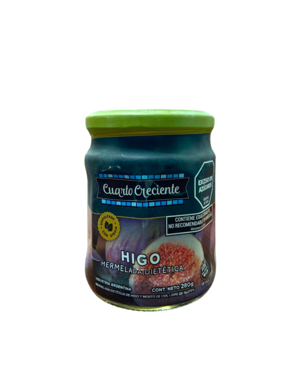 Producto - MERMELADA DE HIGO CON STEVIA CUARTO CRECIENTE 280G