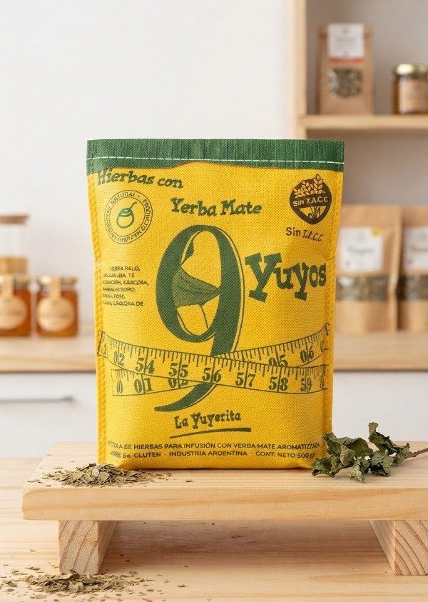 Producto - Yerba La Yuyerita c/Palo 9 Yuyos x 500gr.