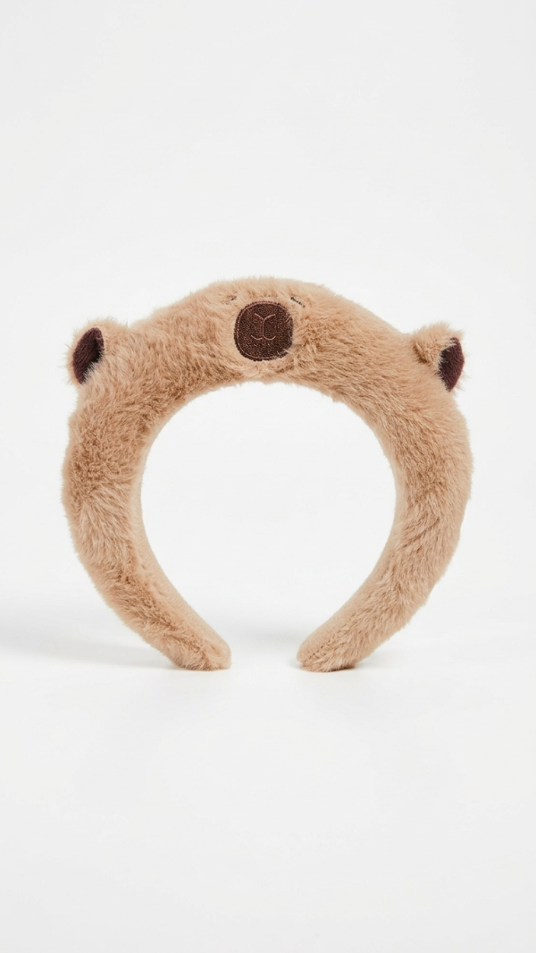 Producto - Vincha de carpincho capibara en peluche - 2