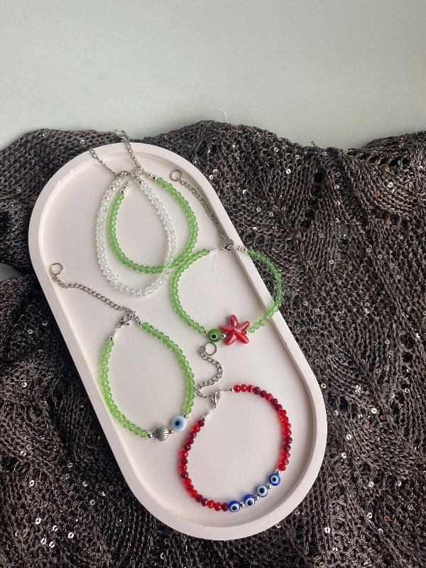 Producto - Pulseras cristal variado - 0