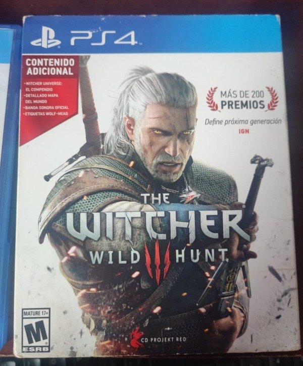 Producto - the witcher 3 edicion mapa + banda sonora en fisico ps4 usado - 1