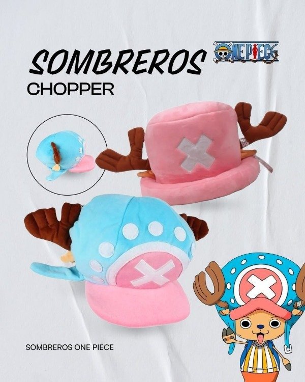 Producto - Gorro / Sombrero Chopper - One Piece ( Ingrese para elegir )