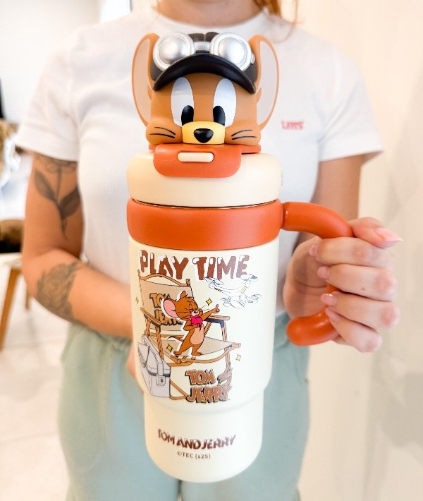 Producto - Vaso XXL original Tom y Jerry térmico acero premium