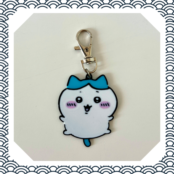 Producto - Llavero Hachiware Kawaii - Accesorio Cute Anime