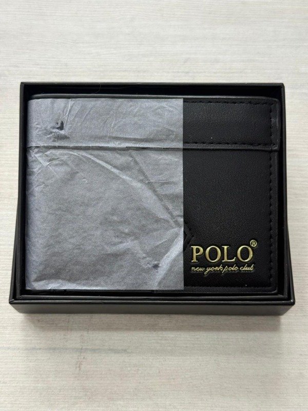 Producto - BILLETERA POLO NEGRA